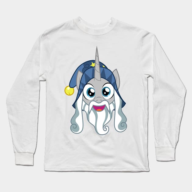 Excited Starswirl the Bearded Long Sleeve T-Shirt by CloudyGlow